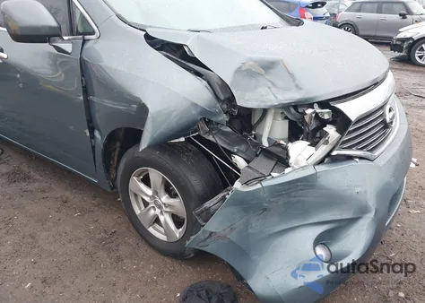 2012 Nissan Quest Sv z USA, uszkodzony, nr VIN JN8AE2KPXC9051828